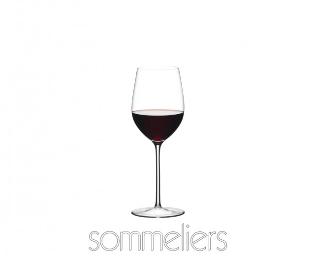 Pahar pentru vin, din cristal Sommeliers Mature Bordeaux / Chablis / Chardonnay Clear, 350 ml, Riedel