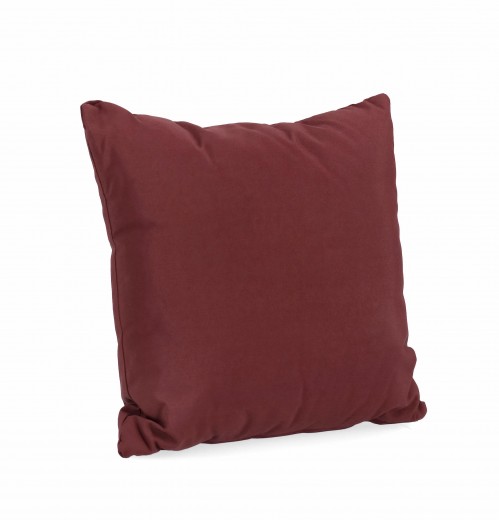 Perna decorativa cu husa detasabila, Enza Burgundy, L45xl45 cm