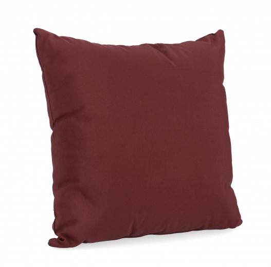 Perna decorativa cu husa detasabila, Enza Burgundy, L50xl50 cm