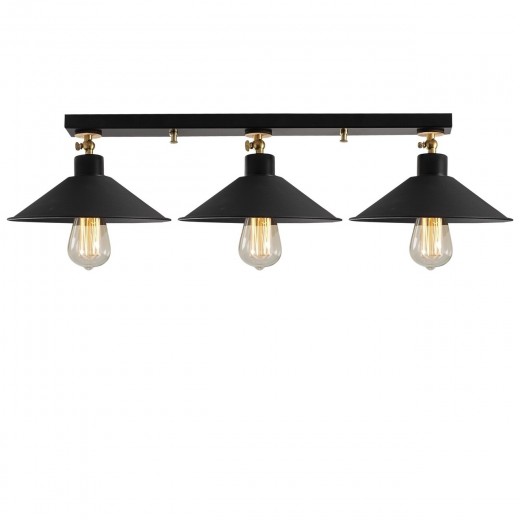Plafoniera Berceste N-660 Negru
