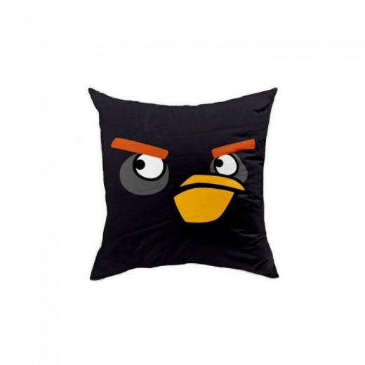 Perna decorativa Angry Birds AB016 Black, L40xl40 cm