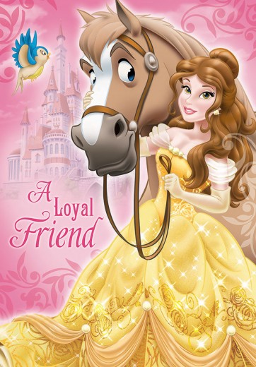 Covor Disney Kids Princess Belle 116, Imprimat Digital 