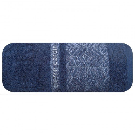 Prosop baie din bumbac Teo Pierre Cardin Bleumarin