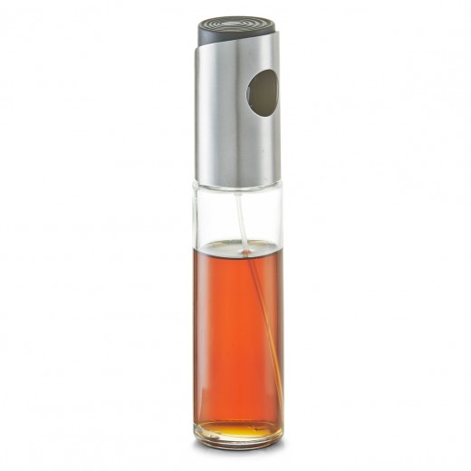 Pulverizator pentru ulei / otet, inox si sticla, 100 ml, Ø 4xH17,5 cm