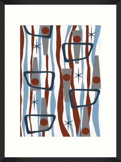 Tablou Framed Art Retro Perspective I 