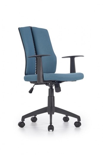 Scaun de birou ergonomic Irida Turquoise, l59xA58xH96-106 cm