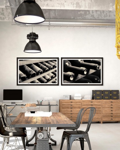 Tablou 2 piese Framed Art Selected Wines I&II