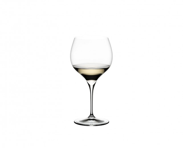 Set 2 pahare pentru vin, din cristal Grape Oaked Chardonnay Clear, 630 ml, Riedel