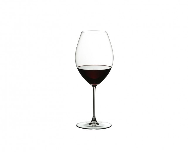 Set 2 pahare pentru vin, din cristal Veritas Old World Syrah Clear, 600 ml, Riedel