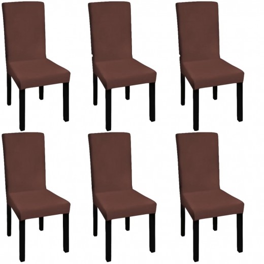 Set 6 huse elastice pentru scaune Anabel