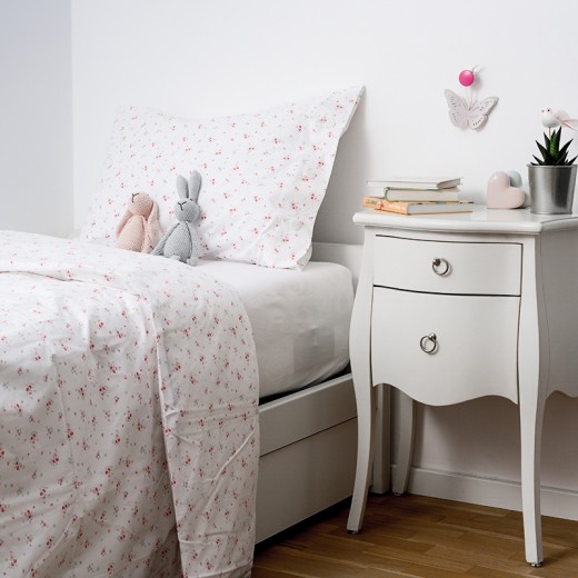 Lenjerie de pat copii Flor & White