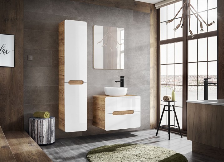 Set Mobilier pentru baie, 4 piese, Aruba