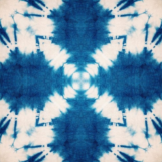 Set 3 role Tapet Imprimat Digital Shibori Butterfly