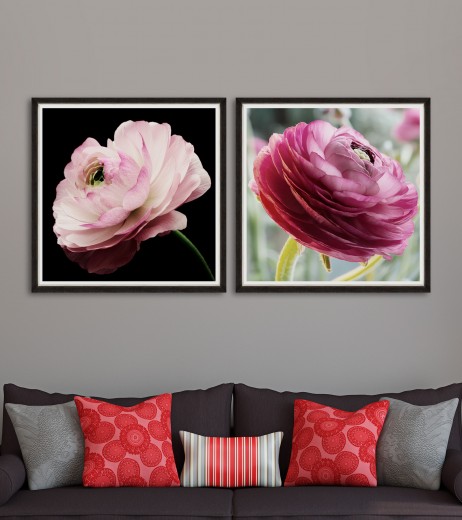 Tablou 2 piese Framed Art Splendid Ranunculus