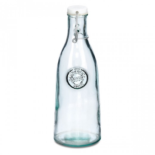 Sticla cu inchidere ermetica, Recycled Transparent, 990 ml, Ø10xH28 cm