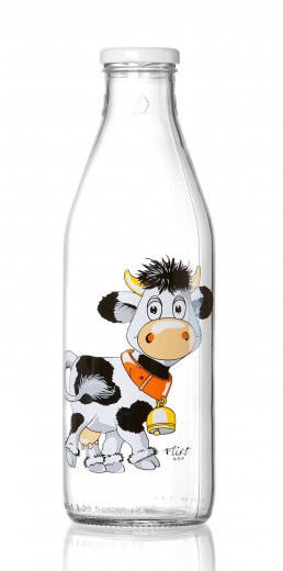 Sticla pentru lapte Heidi, Flirt, 1 L