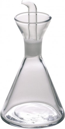Sticla pentru ulei, 250 ml, Ø9xH15 cm, Conica Transparent