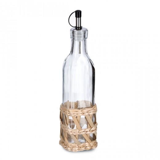 Sticla pentru ulei / otet Boho II, din sticla, Transparent 280 ml, Ø6,2xH24,5 cm