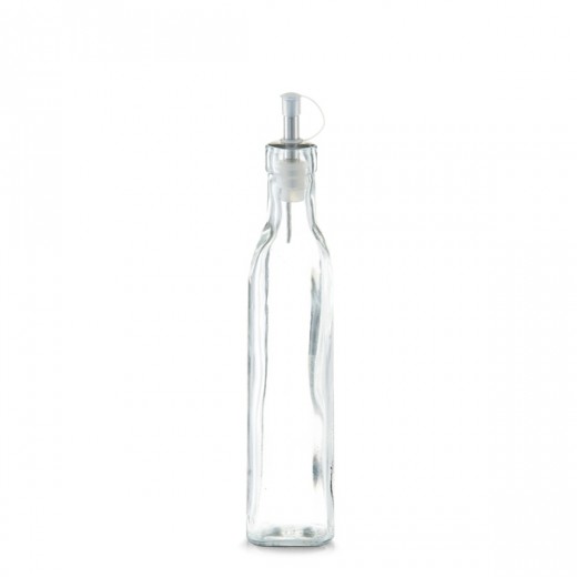 Sticla pentru ulei / otet Visual I, inox si sticla, Transparent 270 ml, Ø4,9xH25 cm