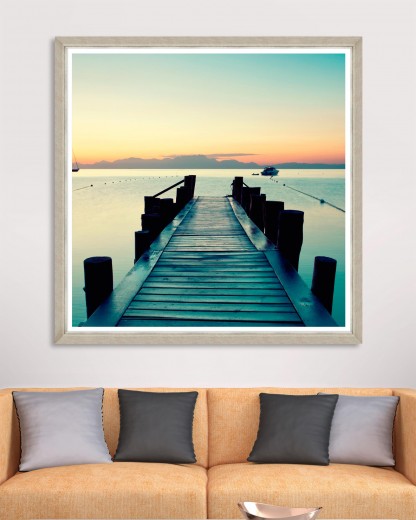 Tablou Framed Art Sunset Pier