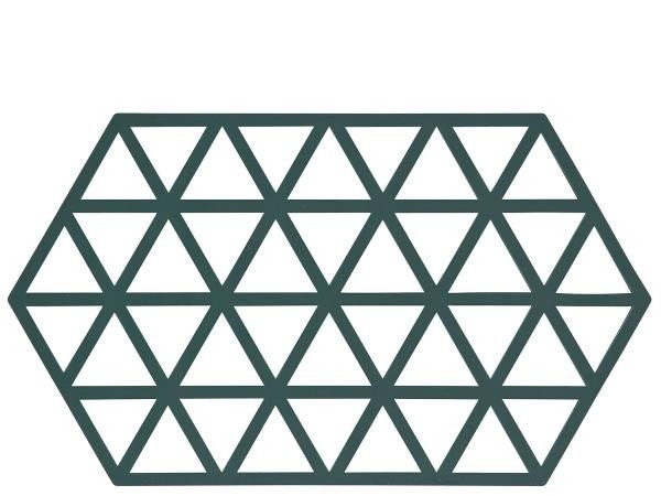 Suport din silicon pentru vase fierbinti Triangles Long Pastel, L24xl14 cm, Zone Denmark