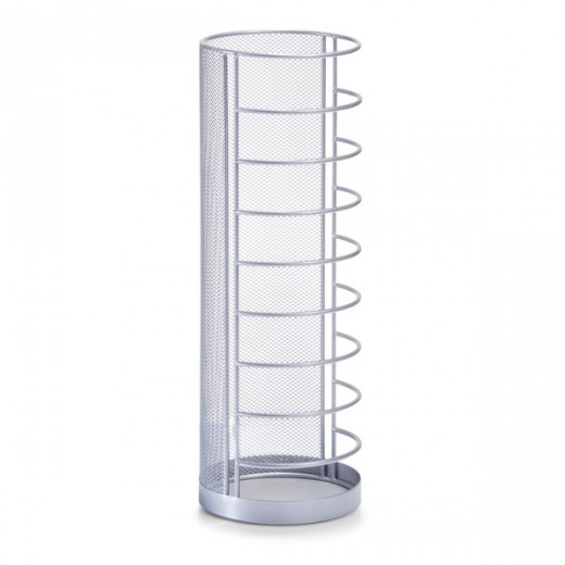 Suport metalic pentru umbrele, Mesh Gri, Ø14xH40,5 cm