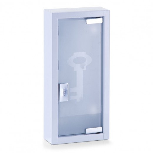 Suport pentru chei Office, White Metal, l14xA6xH30 cm