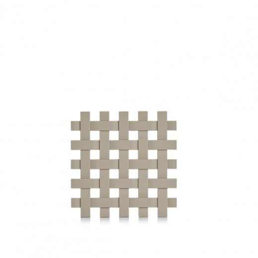 Suport pentru vesela, din plastic Trivet Grej, L17,2xl17,2 cm