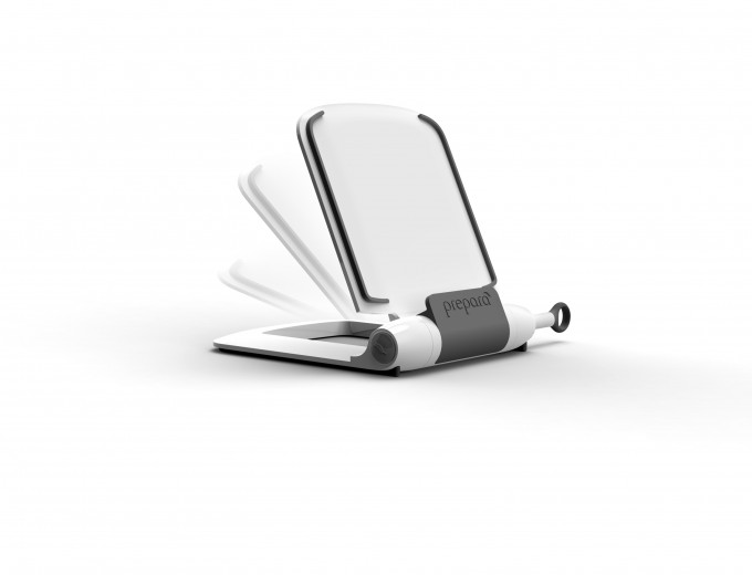 Suport tableta cu pix I-Prep White, Prepara