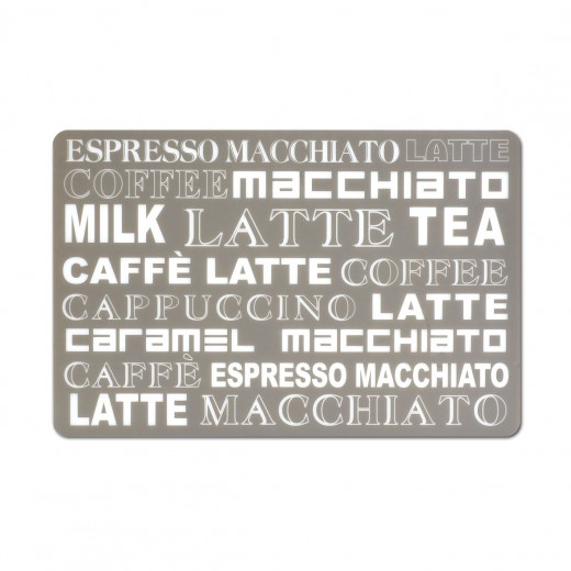 Suport vesela din PP (polipropilena), Latte Macchiato Mocca, L43,5xl28,5 cm