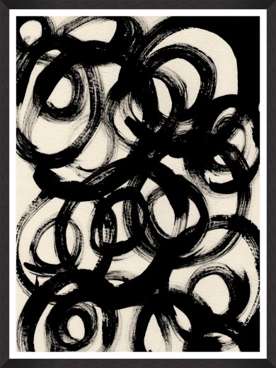 Tablou Framed Art Sweeping Strokes VI 
