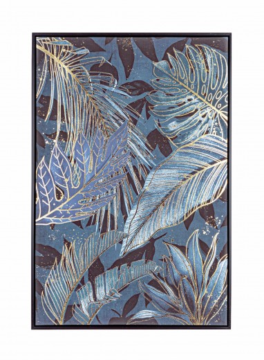 Tablou Canvas Bold 512 Leafs II Multicolor, 62 x 92 cm