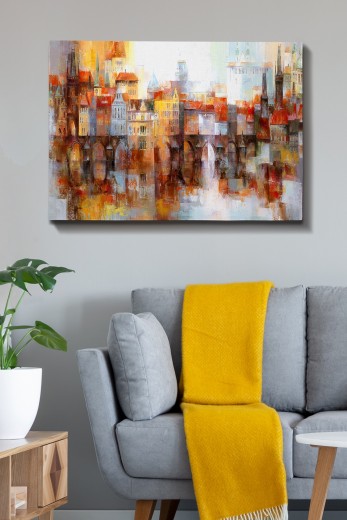 Tablou Canvas Moryah 190 Multicolor, 100 x 70 cm