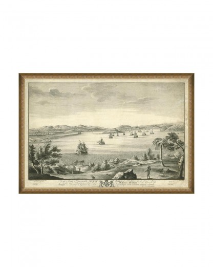 Tablou Framed Art Harbour of Antigua, 120 x 80 cm