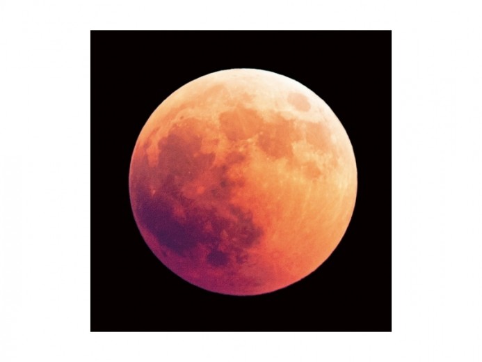 Tablou Sticla Lunar Eclipse, 80 x 80 cm