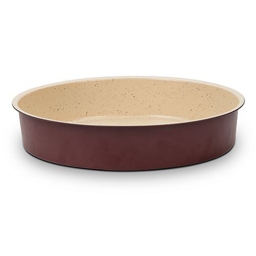 Tava pentru cuptor cu invelis ceramic, Terrestrial, Ø36xH7 cm