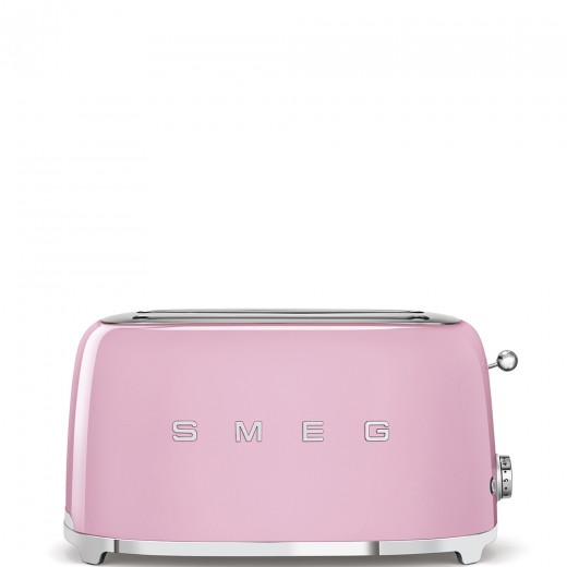 Toaster 2 sloturi TSF02PKEU, Roz, Retro 50, SMEG
