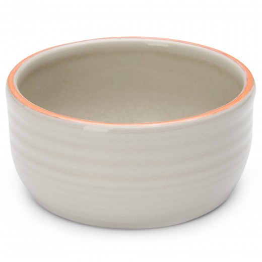 Vas ceramic rotund Cool Grey, 11 cm, Jamie Oliver