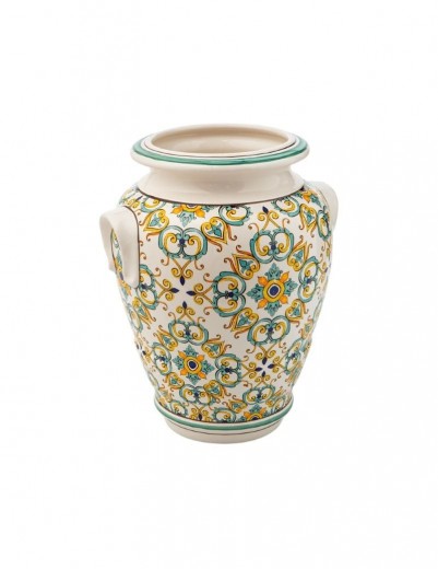 Vaza decorativa din ceramica, Medicea Multicolor, Ø32xH50 cm