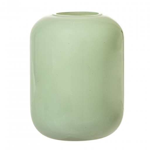 Vaza Green, Sticla, Ø8,5xH10,5 cm