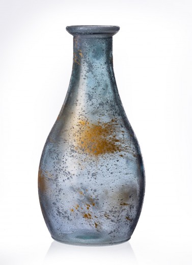Vaza Rustic Gold, Sticla, Ø20xH33 cm