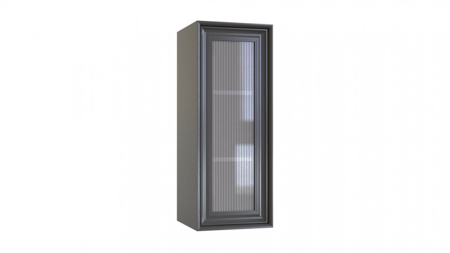 Vitrina suspendata din pal, cu 1 usa, Lorenta Antracit, l35,8xA33,5xH88,1 cm