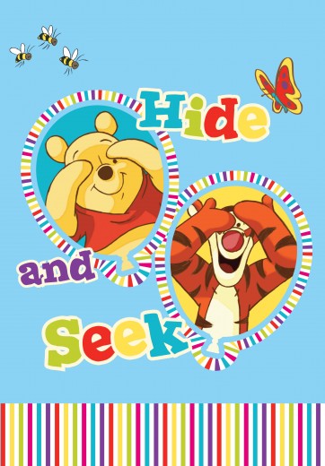 Covor Disney Kids Winnie the Pooh & Seek, Imprimat Digital-240 x 160 cm