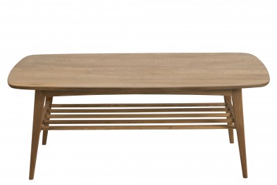 Masa de cafea din lemn si furnir Woodstock, L120xl60xh47 cm