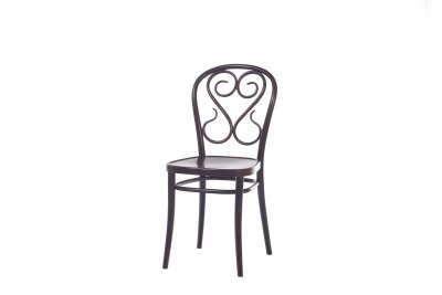 Scaun din lemn de fag Classic 04 Wenge, l41xA55xH87 cm