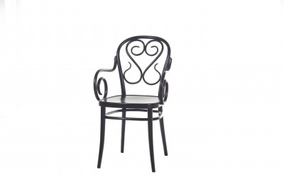 Scaun din lemn de fag Classic 04 Wenge, l51,5xA59xH87 cm