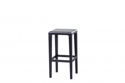 Scaun din lemn de stejar Rioja Wenge Small, l32xA32xH64 cm