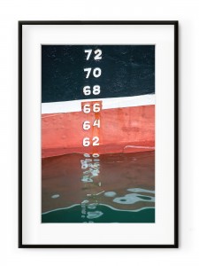 Tablou À Quai Aluminium Noir