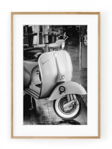 Tablou Vespa Blanche Oak