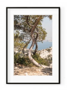 Tablou Route de Crêtes Aluminium Noir